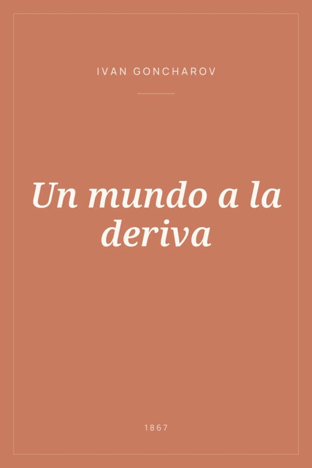 Portada de Un mundo a la deriva