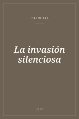 Portada de La invasión silenciosa
