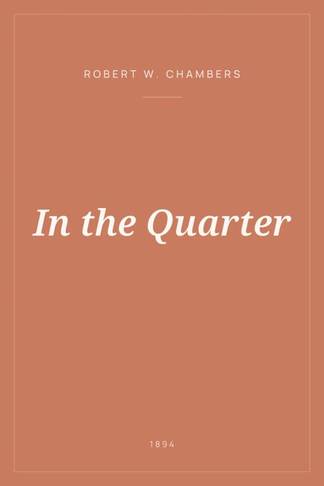 Portada de In the Quarter