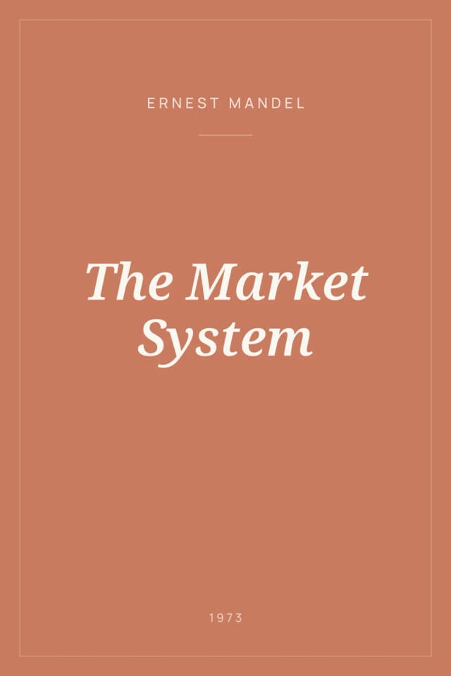 Portada de The Market System