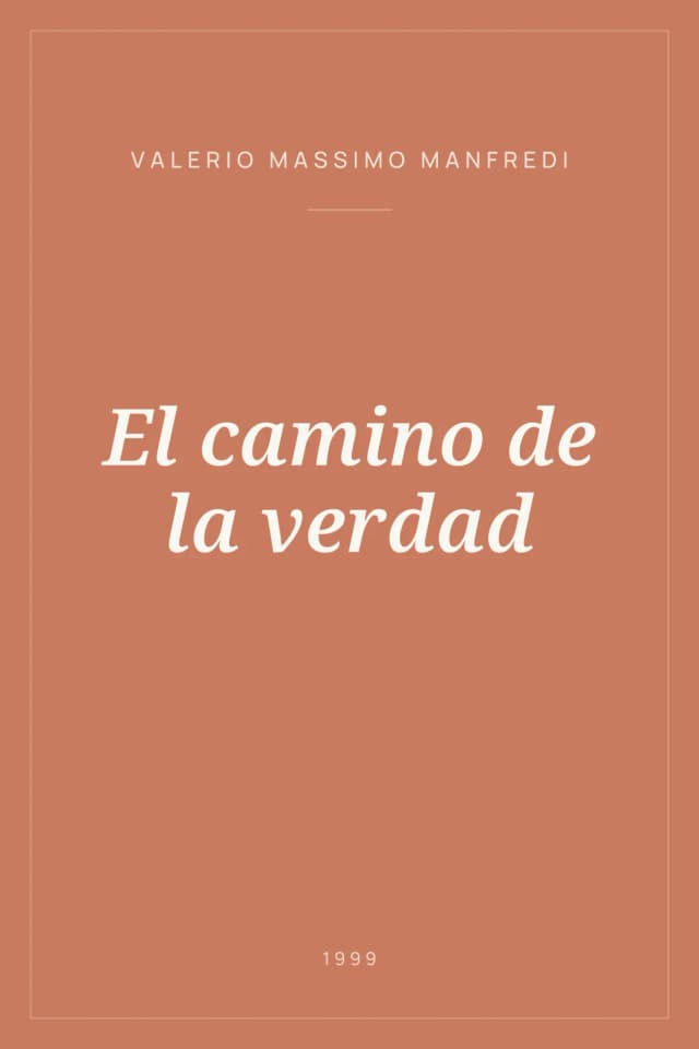 Portada de El camino de la verdad