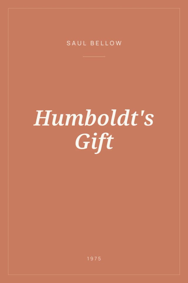 Portada de Humboldt's Gift