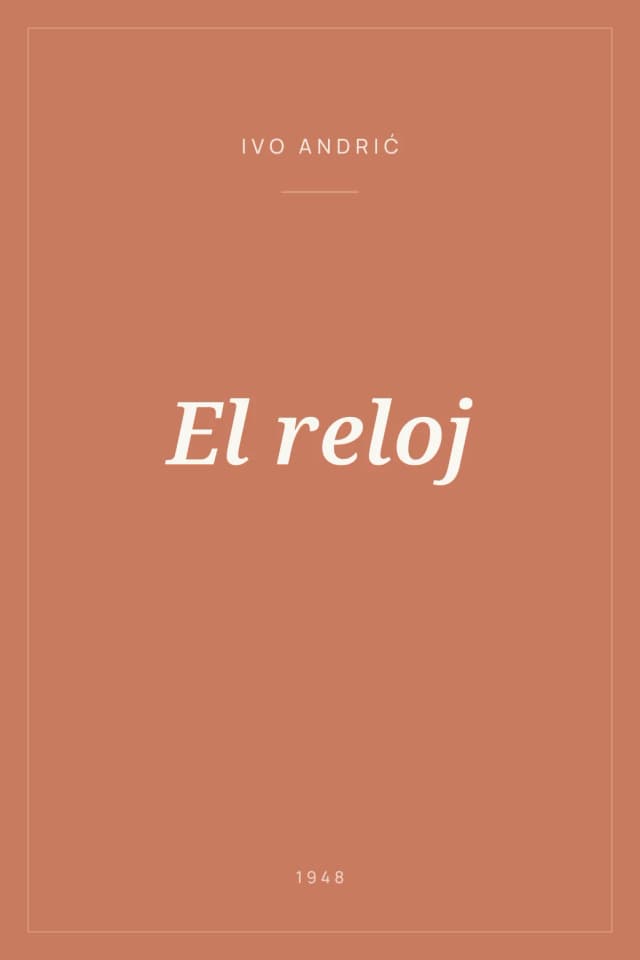 Portada de El reloj