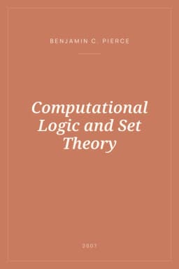 Portada de Computational Logic and Set Theory