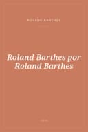 Portada de Roland Barthes por Roland Barthes