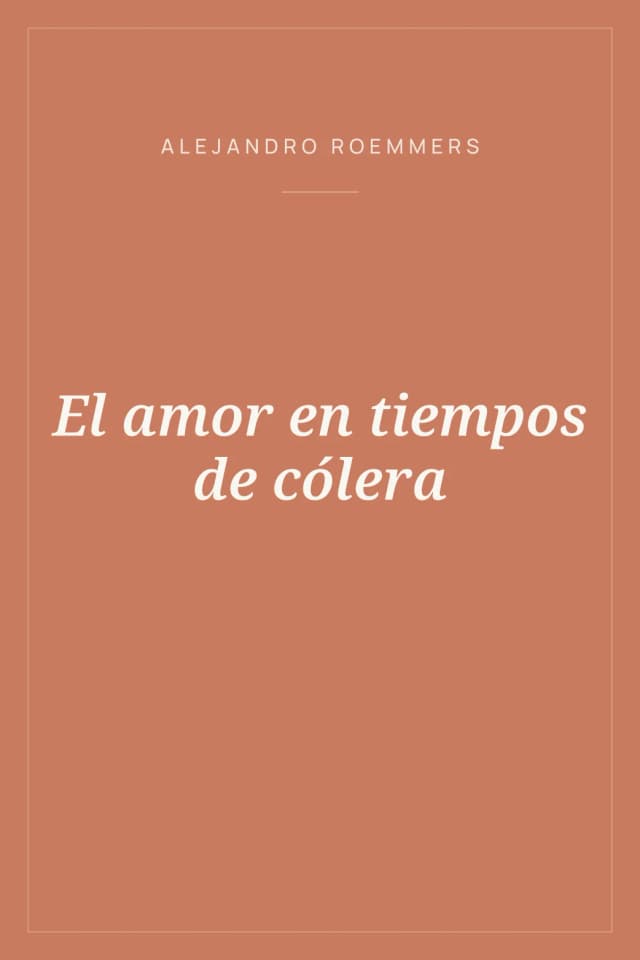 Portada de El amor en tiempos de cólera