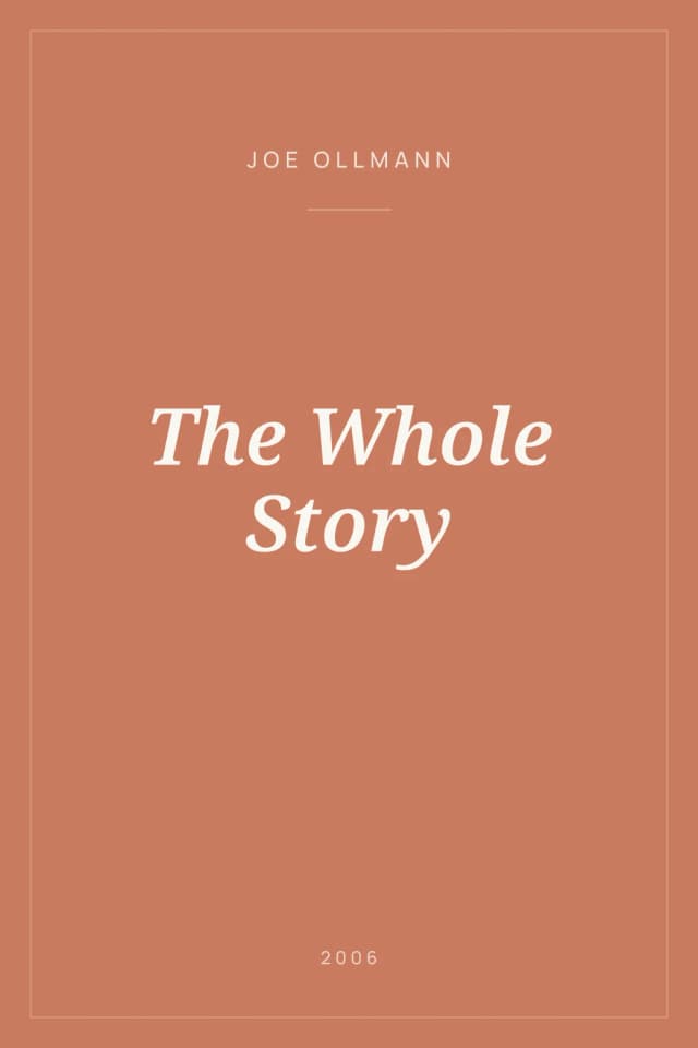 Portada de The Whole Story