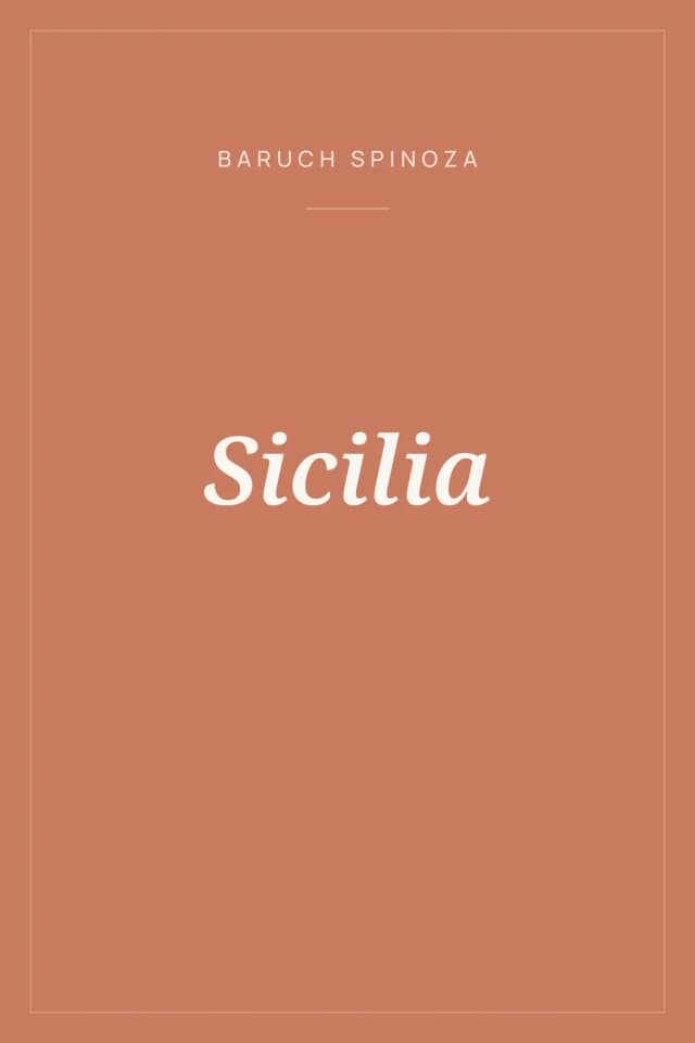 Portada de Sicilia