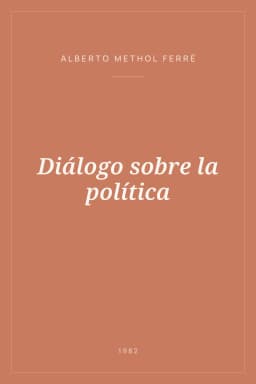 Portada de Diálogo sobre la política