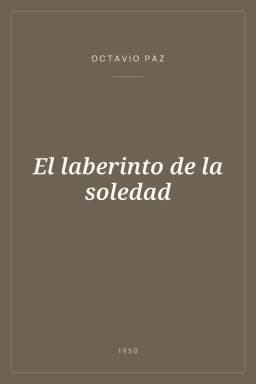 Portada de El laberinto de la soledad
