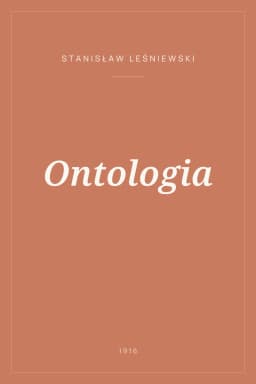 Portada de Ontologia