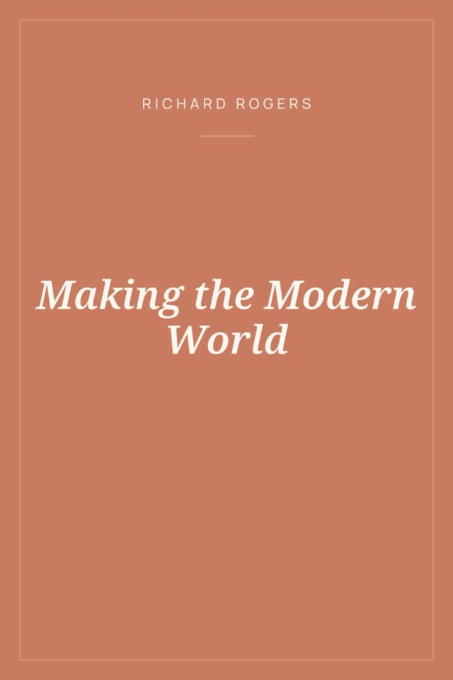 Portada de Making the Modern World