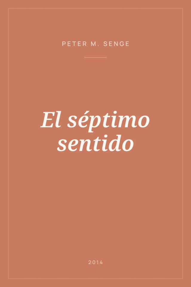 Portada de El séptimo sentido