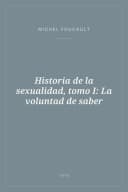 Portada de Historia de la sexualidad, tomo I: La voluntad de saber