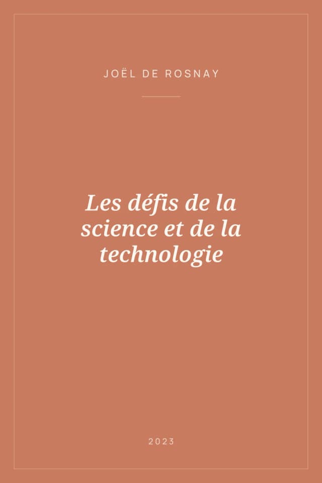 Portada de Les défis de la science et de la technologie