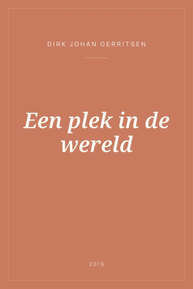 Portada de Een plek in de wereld