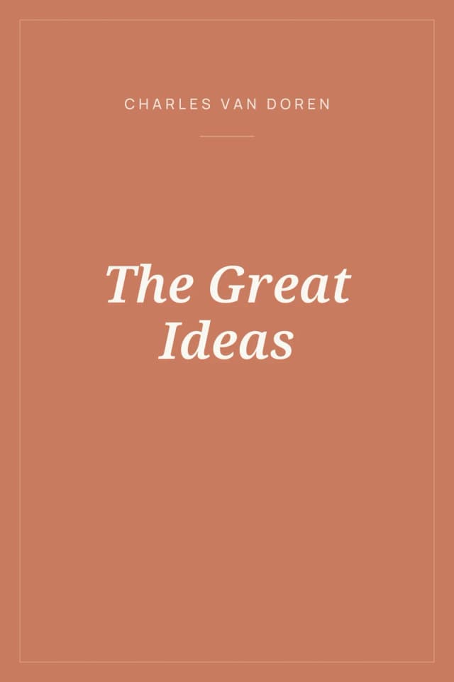 Portada de The Great Ideas