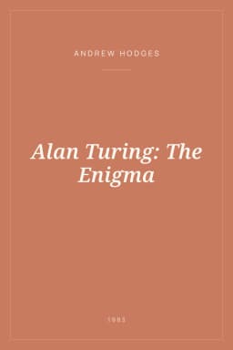 Portada de Alan Turing: The Enigma