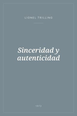 Portada de Sinceridad y autenticidad