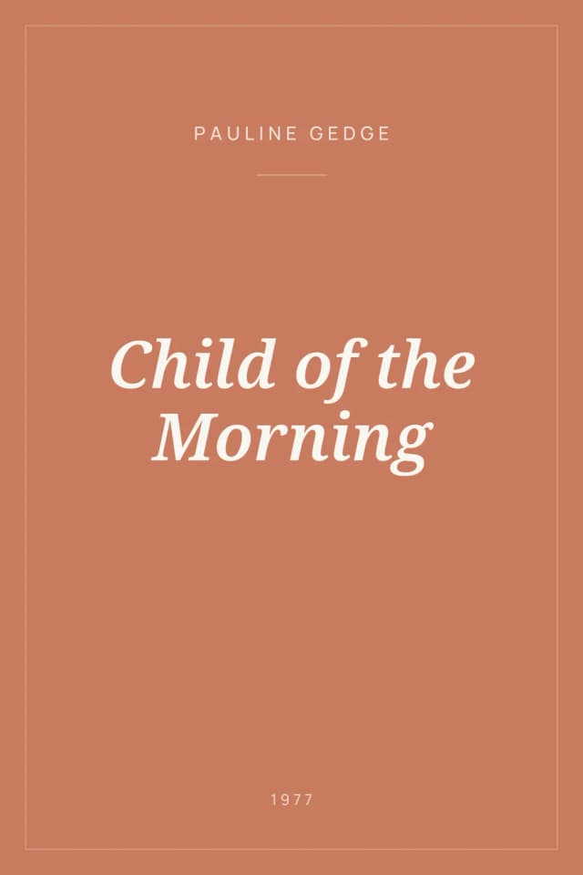 Portada de Child of the Morning