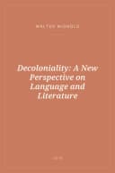 Portada de Decoloniality: A New Perspective on Language and Literature