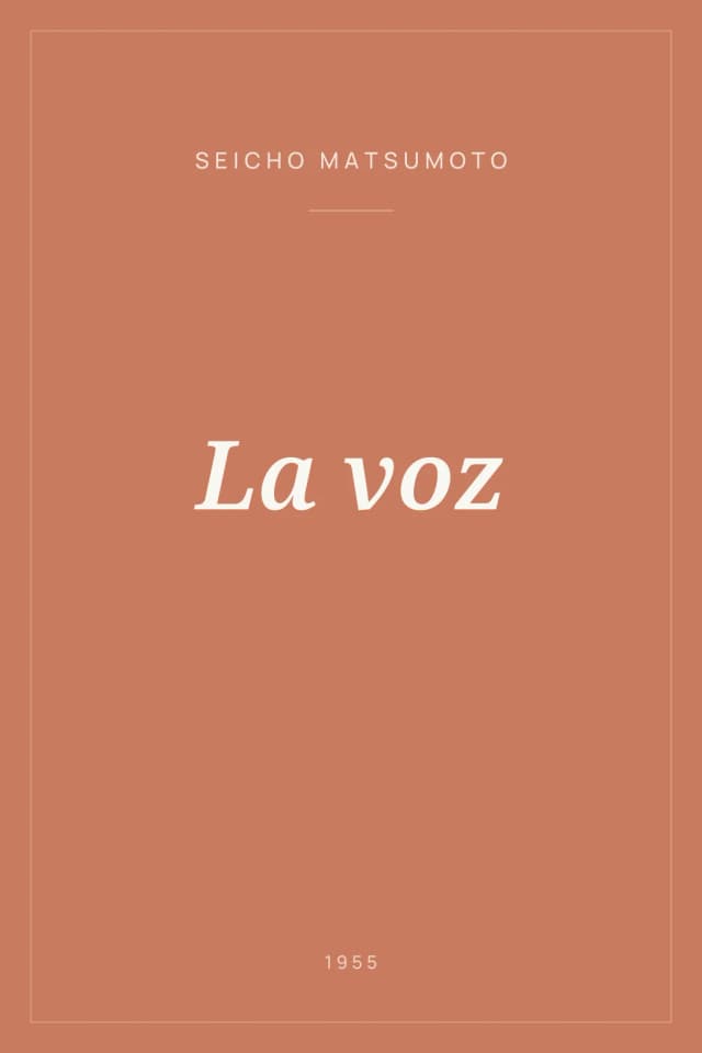 Portada de La voz