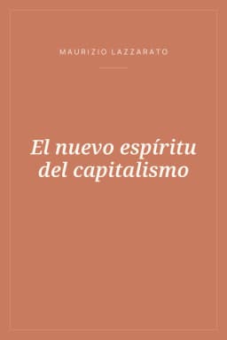 Portada de El nuevo espíritu del capitalismo