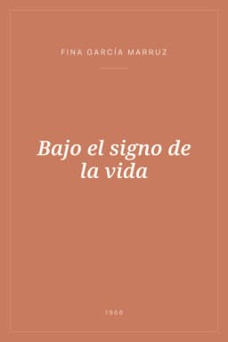 Portada de Bajo el signo de la vida