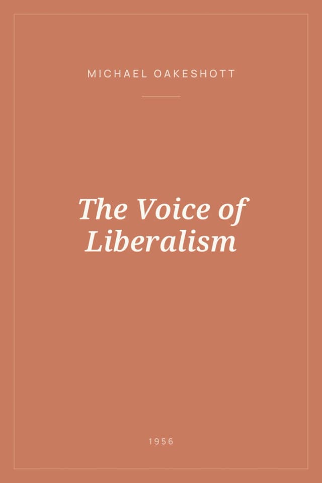 Portada de The Voice of Liberalism