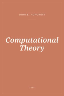 Portada de Computational Theory