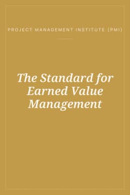 Portada de The Standard for Earned Value Management