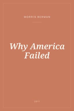 Portada de Why America Failed