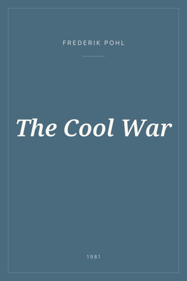 Portada de The Cool War