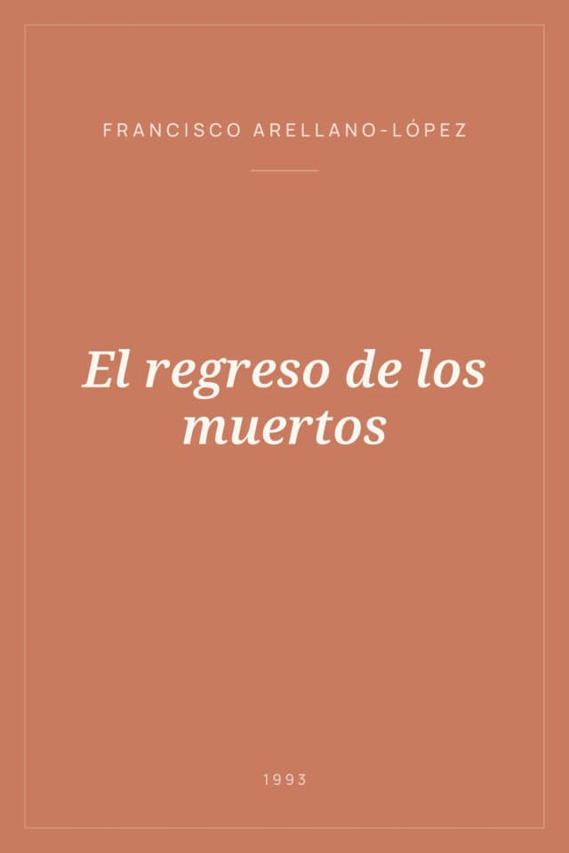 Portada de El regreso de los muertos