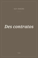 Portada de Des contratos