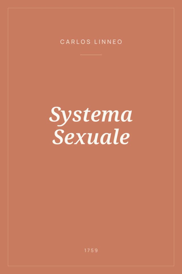 Portada de Systema Sexuale