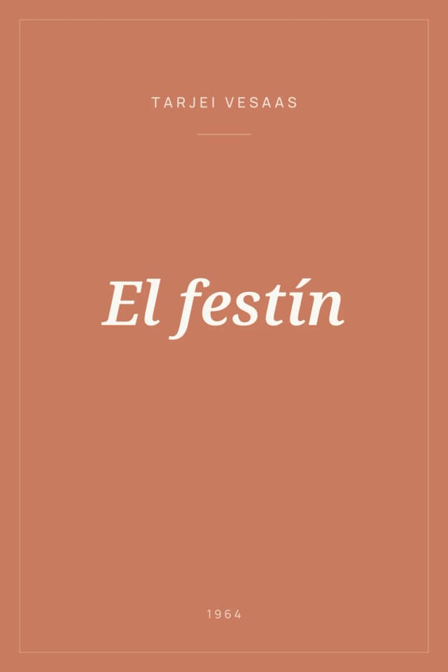 Portada de El festín