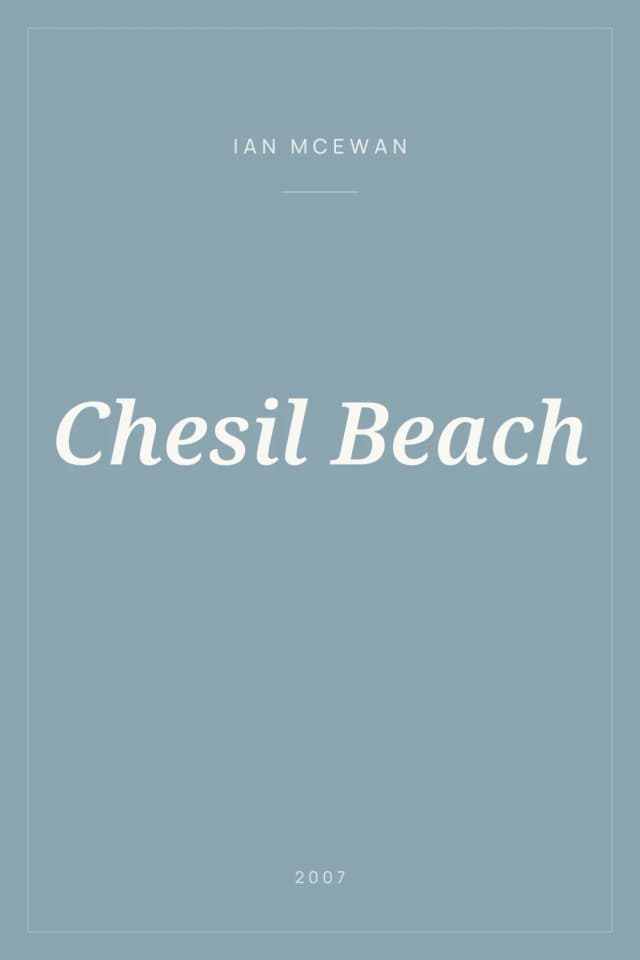 Portada de Chesil Beach