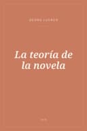 Portada de La teoría de la novela