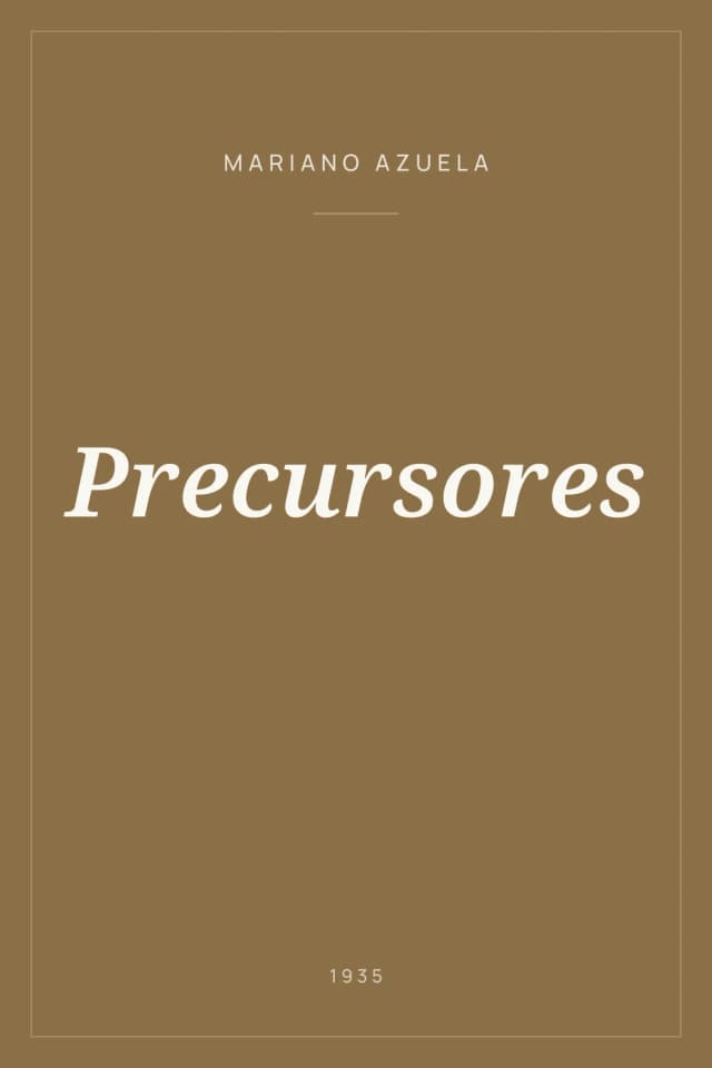 Portada de Precursores