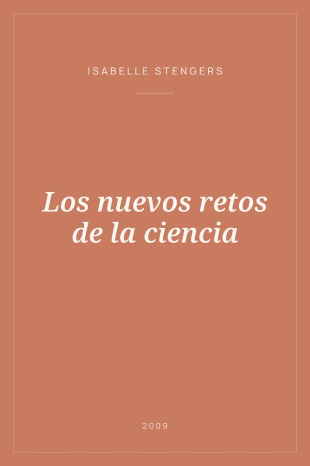 Portada de Los nuevos retos de la ciencia
