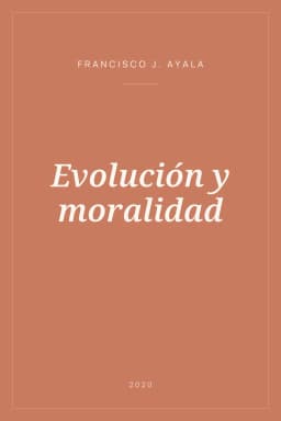 Portada de Evolución y moralidad