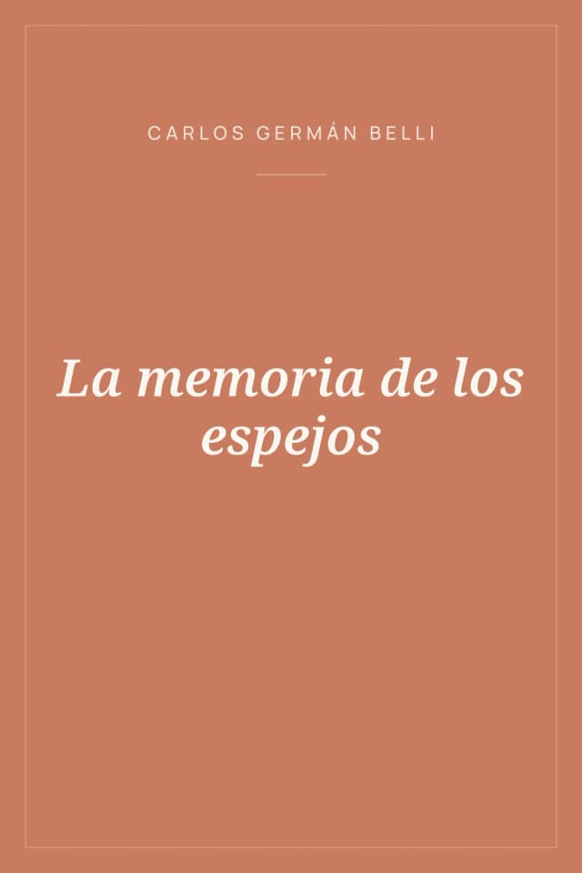 Portada de La memoria de los espejos