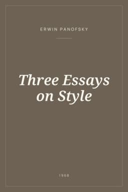 Portada de Three Essays on Style