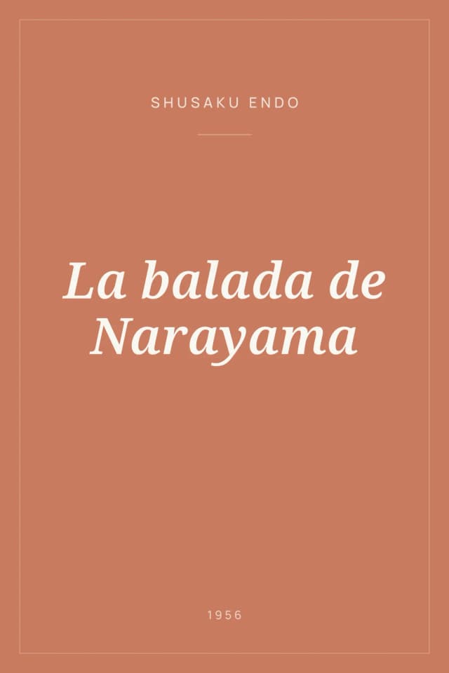 Portada de La balada de Narayama