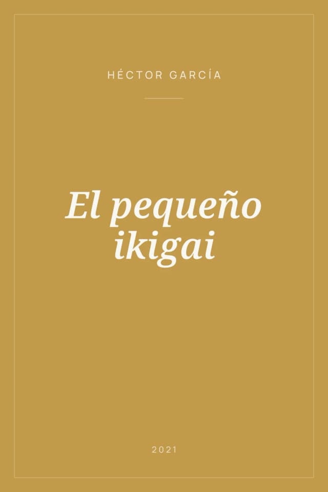 Portada de El pequeño ikigai