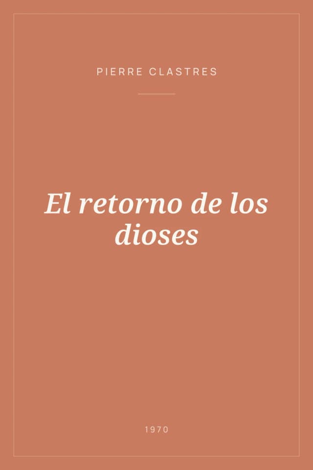 Portada de El retorno de los dioses