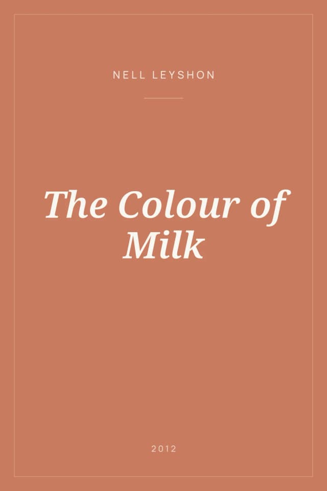 Portada de The Colour of Milk