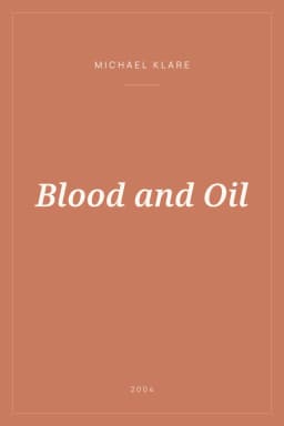 Portada de Blood and Oil
