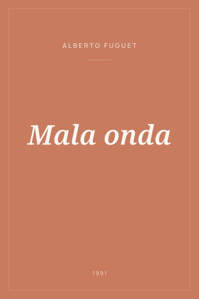 Portada de Mala onda